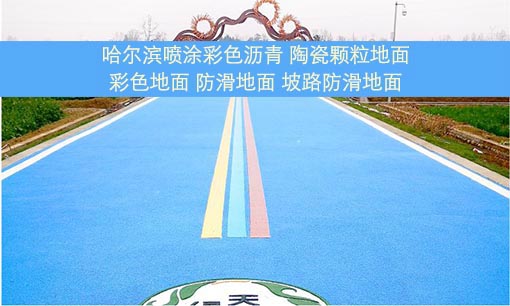 哈爾濱彩色防滑路面施工